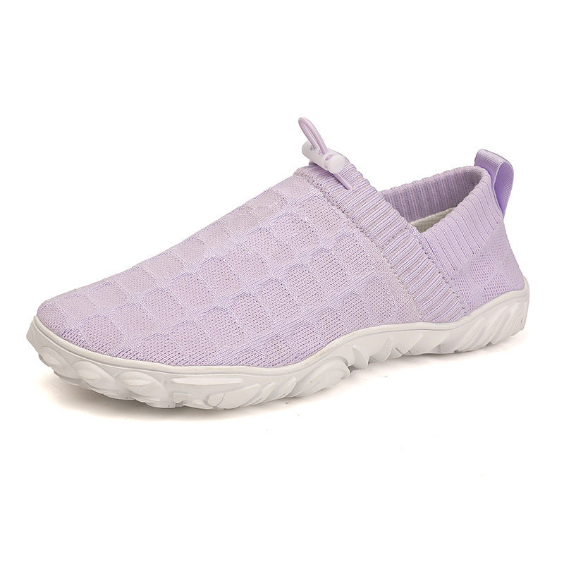 Versatile barefoot breathable flyknit sneakers