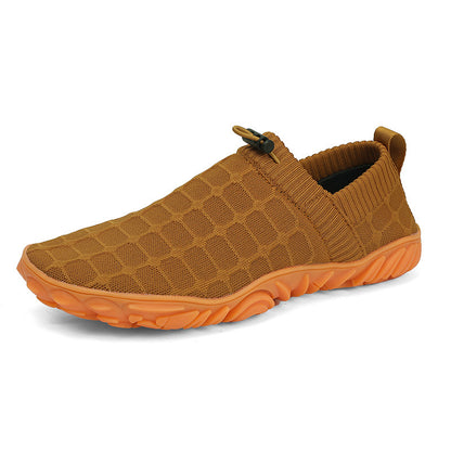 Versatile barefoot breathable flyknit sneakers
