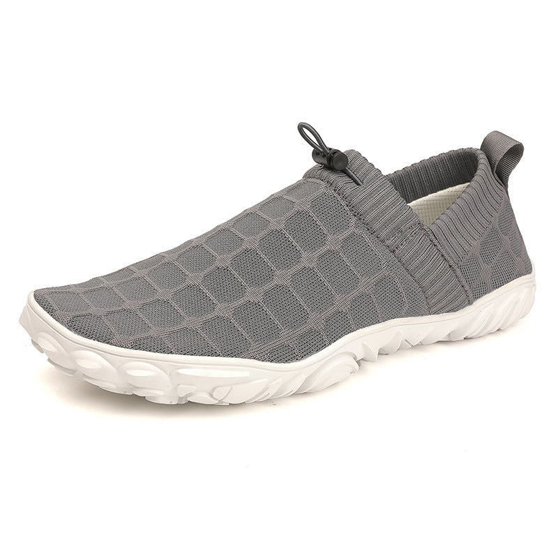 Versatile barefoot breathable flyknit sneakers