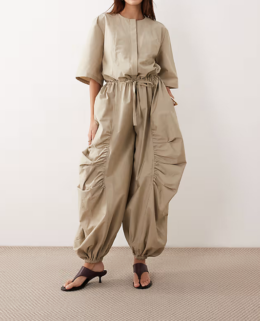 oversized utility jumpsuit