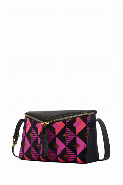 Diamant 3D Shoulder Bag in Diamond-jacquard