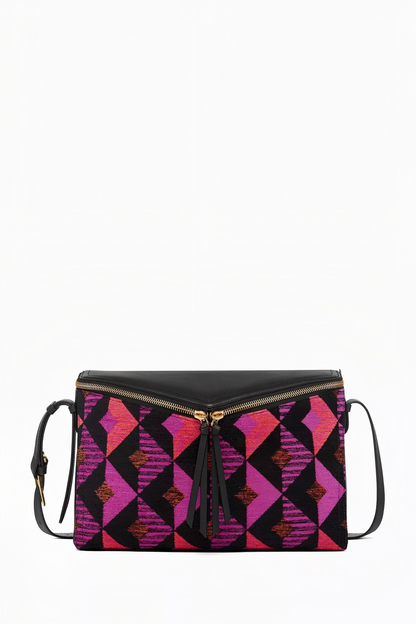 Diamant 3D Shoulder Bag in Diamond-jacquard