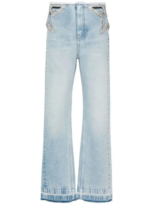 Star cut-out jeans