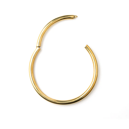 Metal collar with closure