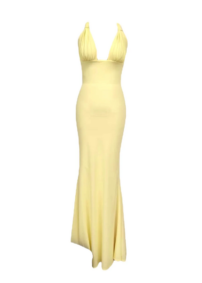 Shell Cup Maxi Dress