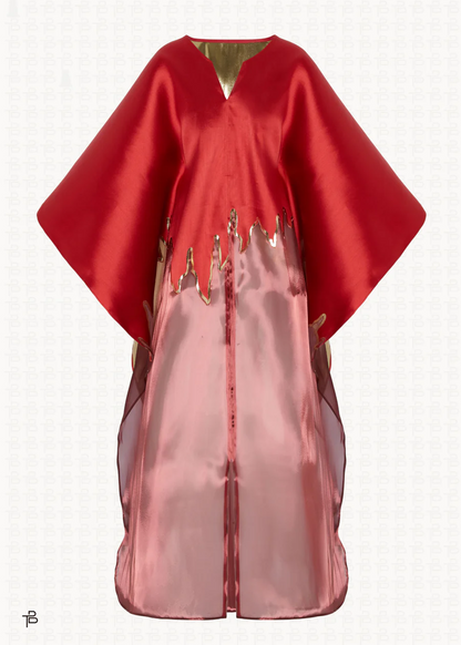 Organza Flame Dress