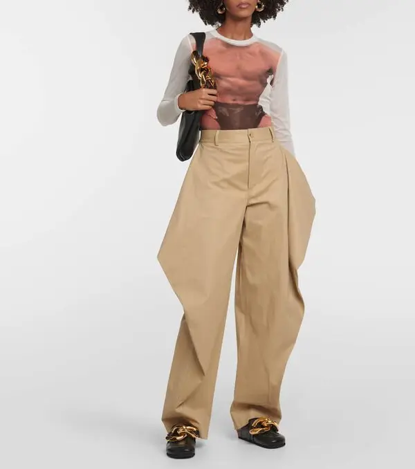 kite cotton-blend pants