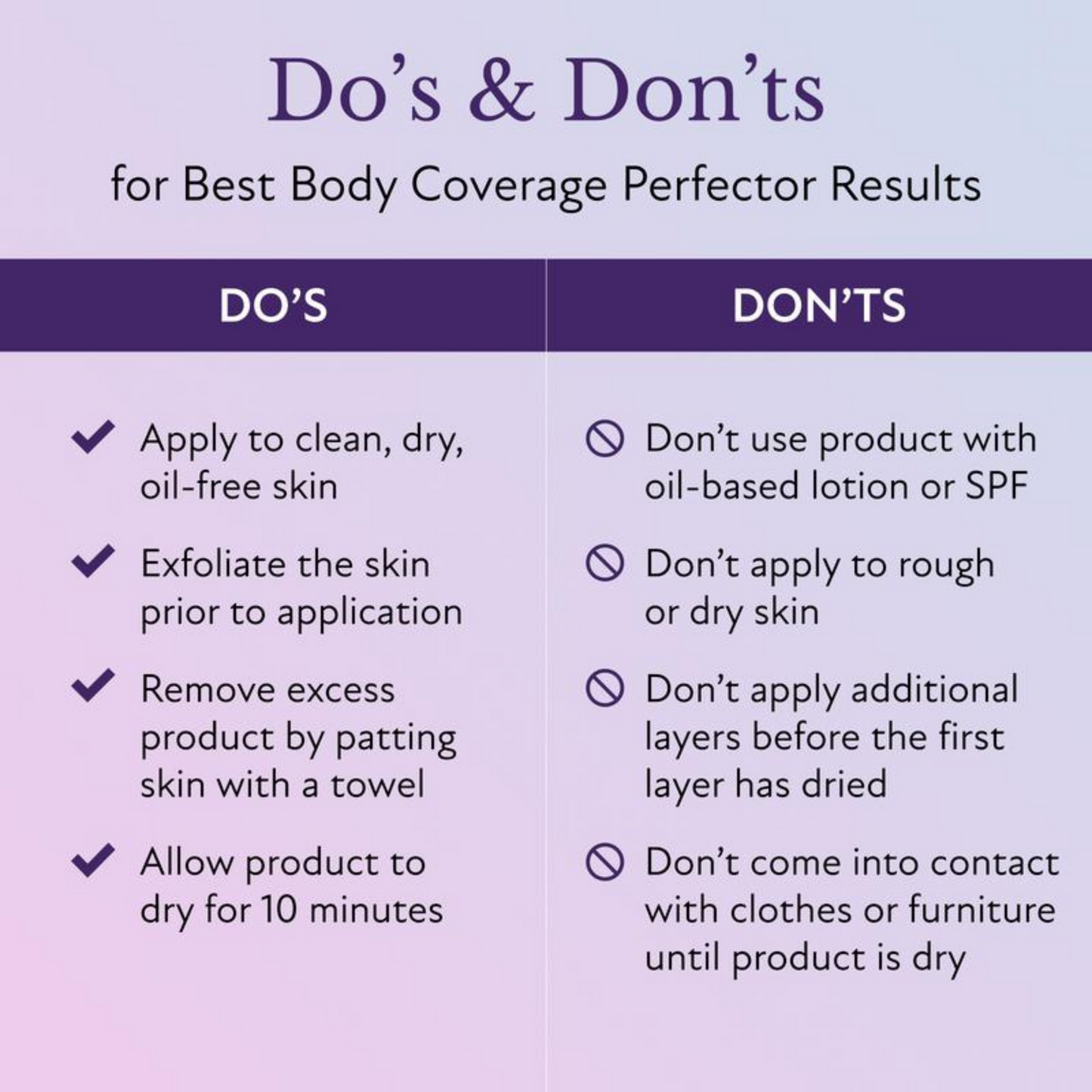 Perfect Body Cover (with free brush)