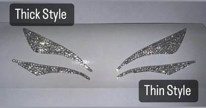 Self-adhesive eyeliner diamond stickers