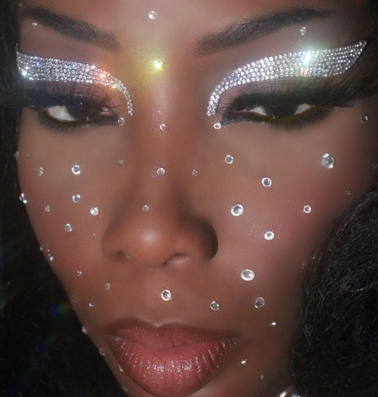 Self-adhesive eyeliner diamond stickers