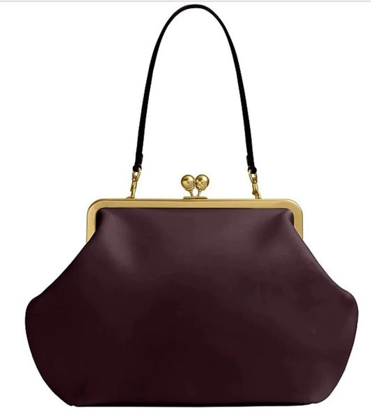 Large Kisslock Frame Bag