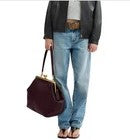 Large Kisslock Frame Bag