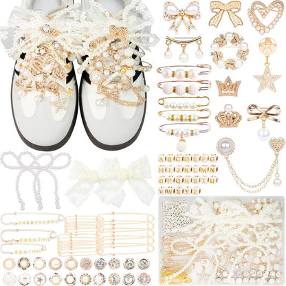 Women's sneaker decoration kit