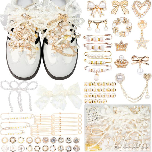 Women's sneaker decoration kit