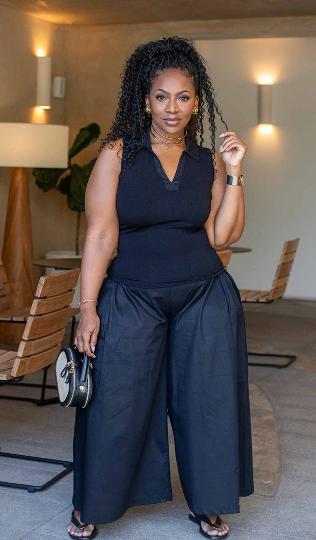 Denim overalls suit