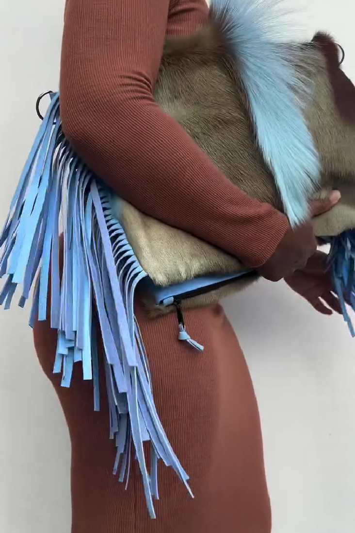 Stylish Tassel Handbag