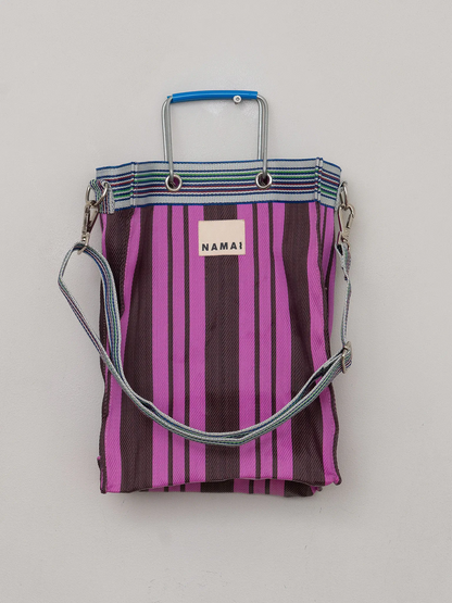 Recycled nylon multi-purpose tote bag