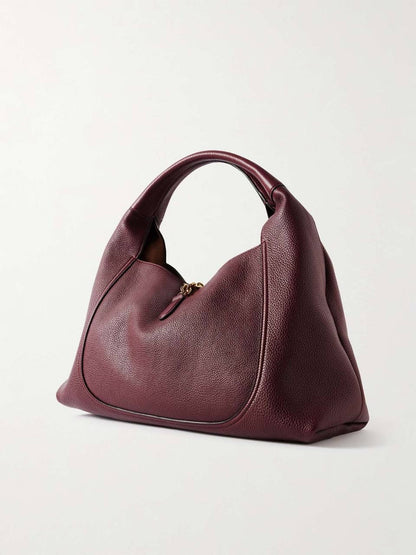Extra Large Soft Leather Hobo Bag
