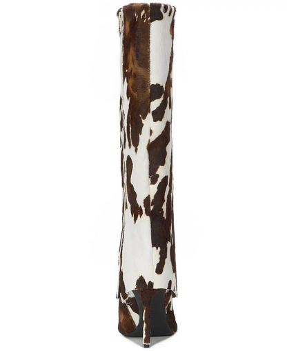 Turn-up over-the-knee boots
