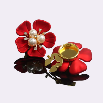 Iris Touch – A floral brooch to elevate the style of your shirt
