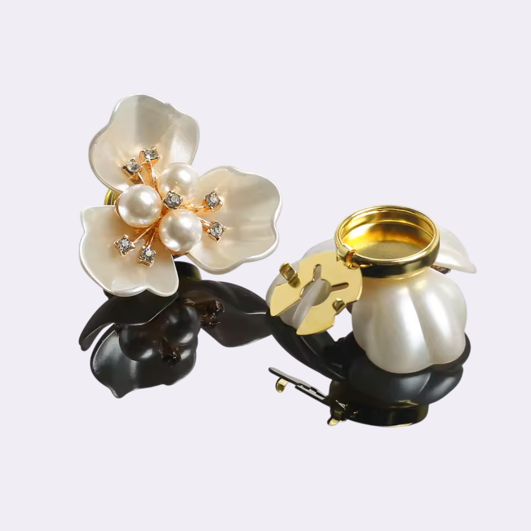 Iris Touch – A floral brooch to elevate the style of your shirt