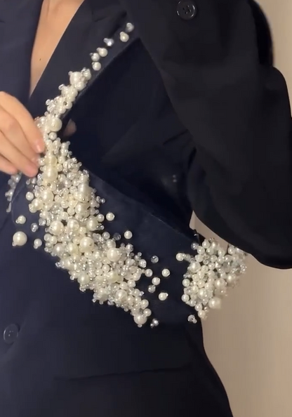 Replacement for large fur underarm bag