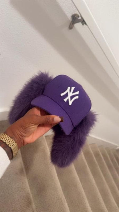 Faux fur hat