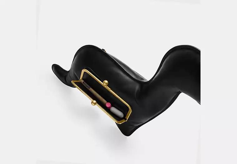 Dinosaur Kiss Lock Frame Bag