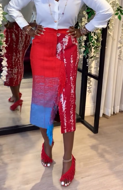 Kent blend midi skirt