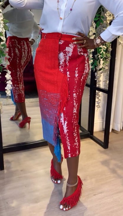 Kent blend midi skirt