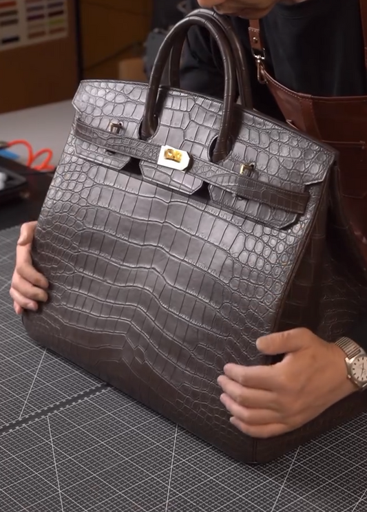 50 crocodile skin bag