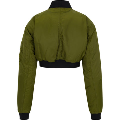 Short bomber jacket