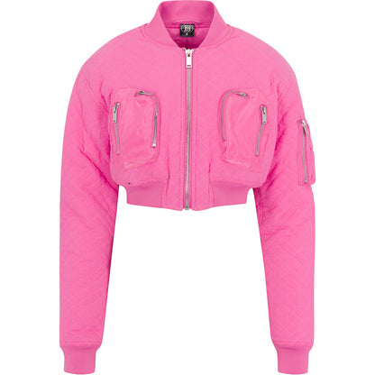 Short bomber jacket
