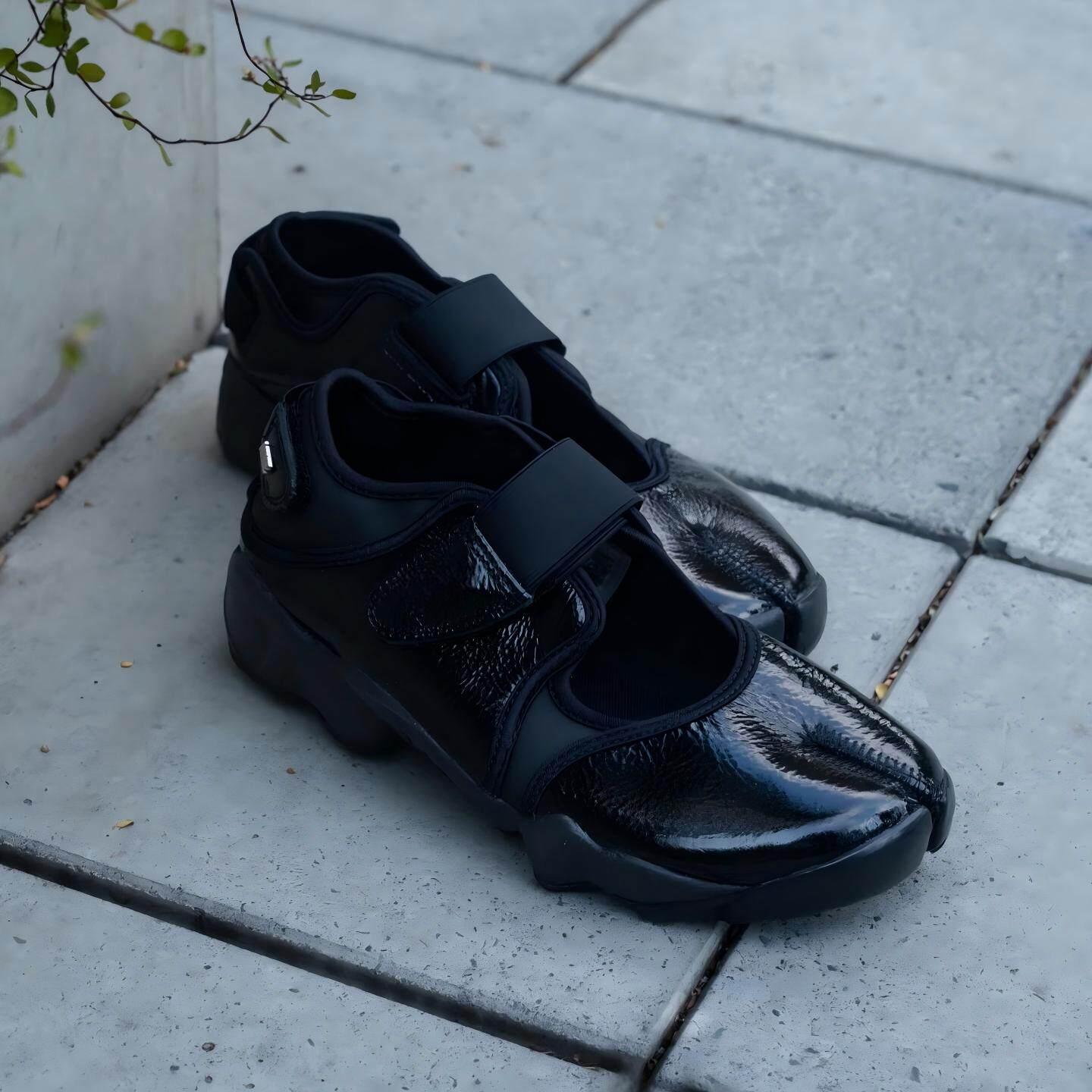 Leather 3D Split-Toe Ninja Shoes
