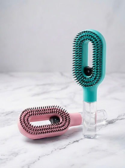 Misting Hair Brush for Smooth and Shiny Hair Care Hydration