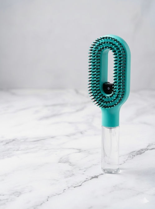 Misting Hair Brush for Smooth and Shiny Hair Care Hydration