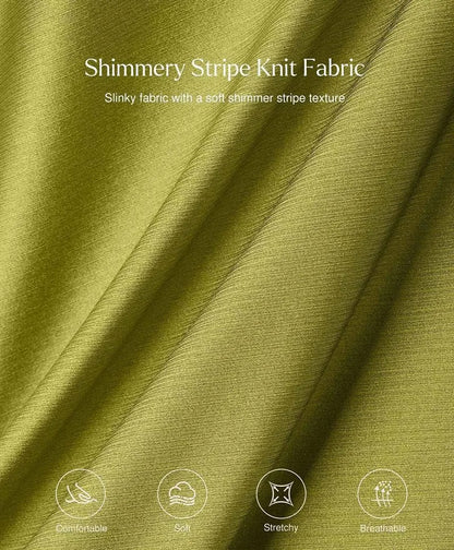 Satin draped neckline halter midi dress with shapewear