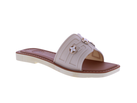 Women Slide with three Charms