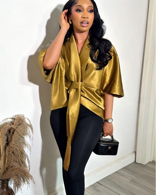 Silk Gold Top