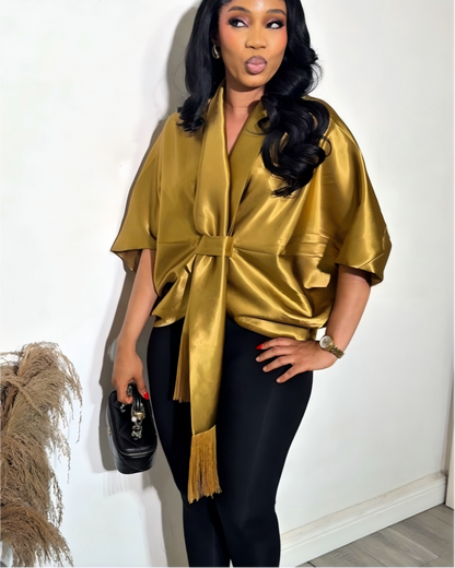 Silk Gold Top