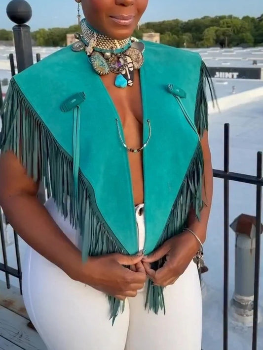 Fringe Vest Pop