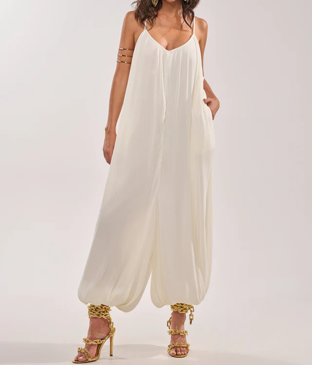 SLINKY SLEEVELESS JUMPSUIT