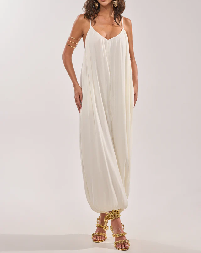 SLINKY SLEEVELESS JUMPSUIT