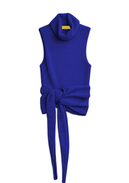 Sleeveless Stretch Knit Skirt