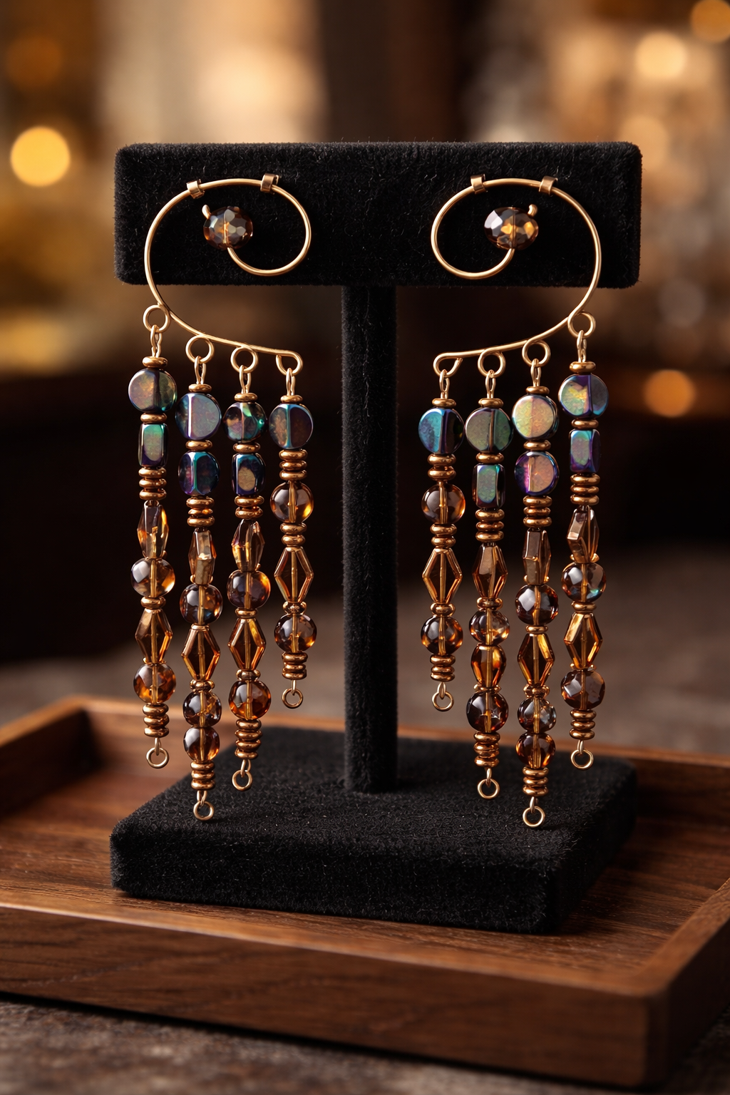 Retro Tassel Ear Clips