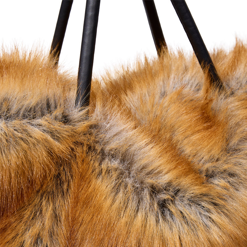 Fashion Oversize Faux Fur Bag