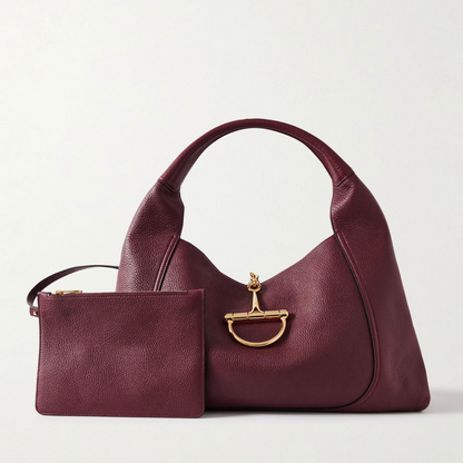 Extra Large Soft Leather Hobo Bag