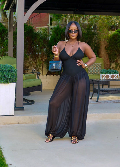 Hot For The Summer Barrel Jumpsuit