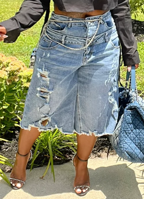 Double Short Jeans