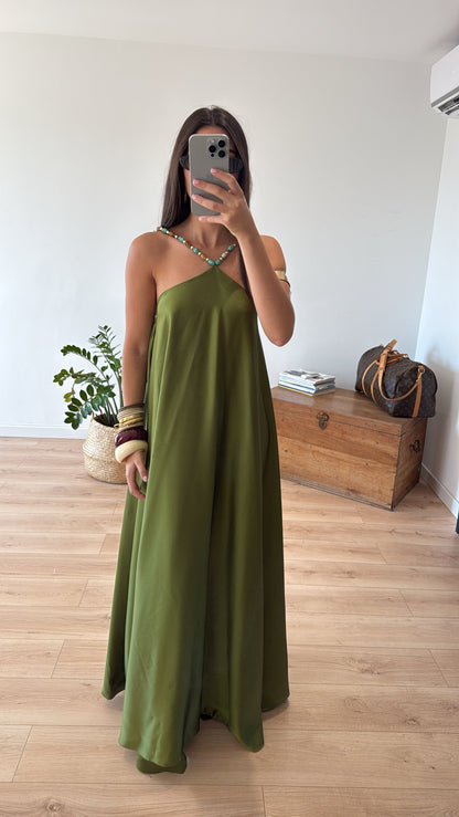 "Sophie" Black Long Gown